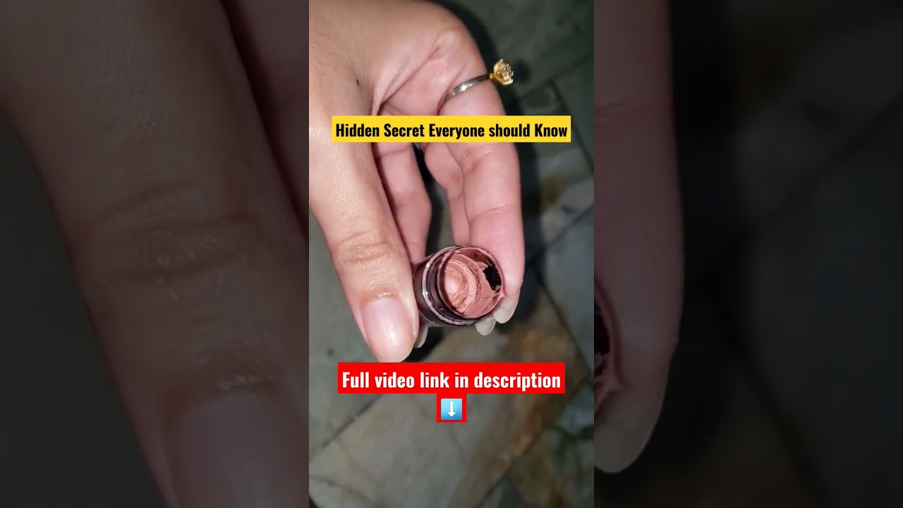 How to Reuse Old Lipstick😎💄 