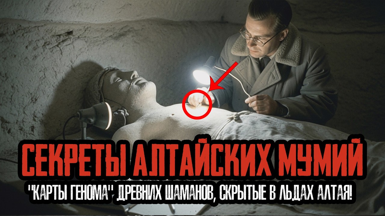 ЖУТКИЕ КУРГАНЫ ПАЗЫРЫКА: Древние Мумии с ТАТУИРОВКАМИ, Которые МЕНЯЮТ ФОРМУ и Геном!