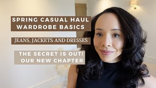 ASOS HAUL - SPRINGWARDROBE BASICS | JEANS, JACKETS, TOPS & DRESSES