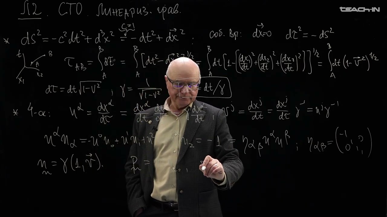 Постнов К.А. - Гравитационные волны - 2. СТО. Линеаризованная гравитация