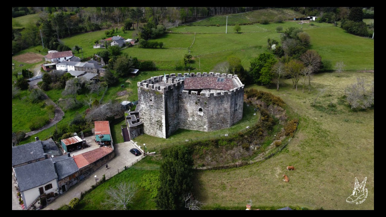 Castillo de Moeche a vista de dron | San Xurxo de Moeche | A Coruña