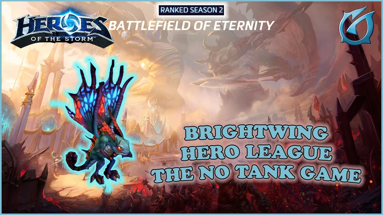 Grubby | Heroes of the Storm | Brightwing - No Tank - Hero League - Season 2 - BoE