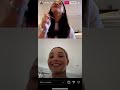 Kenzie Ziegler with Maddie Ziegler Instagram Live 2/4/21