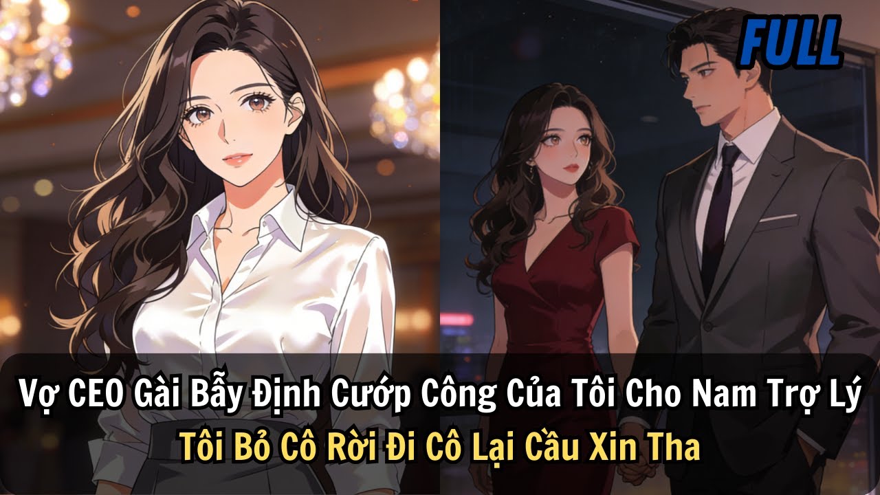 FULL | Vợ CEO Gài Bẫy Định Cướp Công Của Tôi Cho Nam Trợ Lý. Tôi Bỏ Cô Rời Đi Cô Lại Cầu Xin Tha
