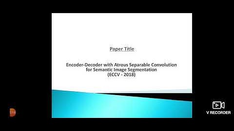 Encoder-Decoder with Atrous Separable Convolution for Semantic Image Segmentation
