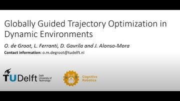 Globally Guided Trajectory Planning in Dynamic Environments