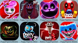 Poppy Playtime Chapter 4, Poppy 3Mobile, Poppy 3Steam, Poppy 3 Mod, Poppy 3 Roblox, Poppy 2, Poppy 1