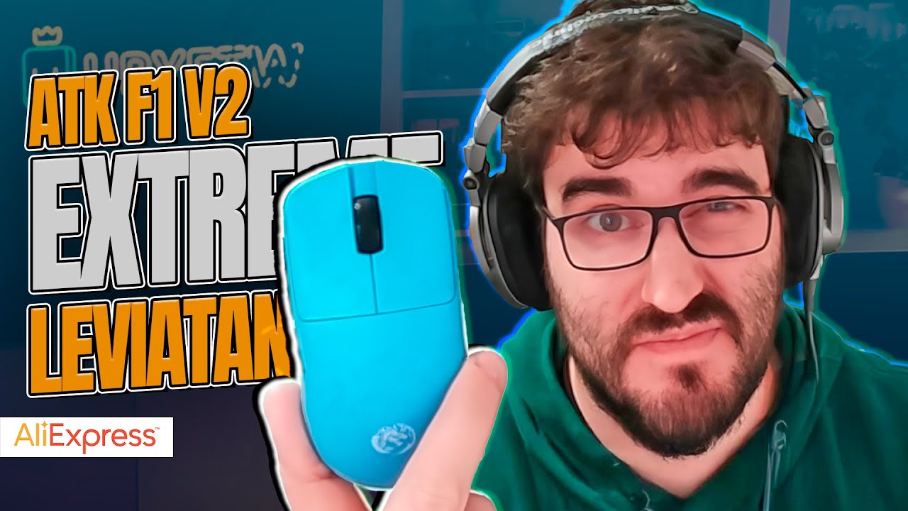 MI NUEVO RATÓN PRINCIPAL PARA JUEGOS - Review ATK F1 V2 Extreme edición Leviatan
