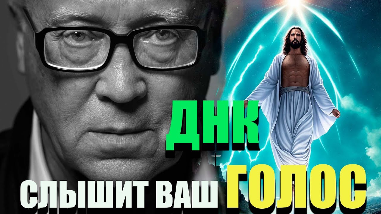 ДНК СЛЫШИТ ВАШ ГОЛОС Как слова влияют на ДНК ▸ Открытие Петра Гаряева