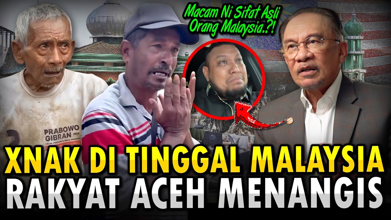 TERHARU🥲 Rakyat ACEH Menangis‼️ Akhirnya PM MALAYSIA Buka Suara⁈