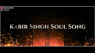 Kabir singh soul song bekhayali -