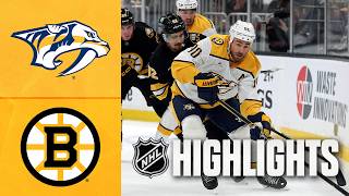 Predators vs. Bruins | NHL Highlights | Oct 22, 2026