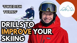 Ski Instructor Tips | How to get better at skiing | Learning to turn Skiing | Short turns