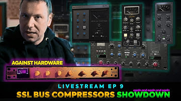 Hardware SSL Buss Compressor vs SAND4, SSL Native, The Glue, SatsonCS