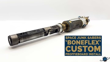 Space Junk Sabers ‘BoneFlex’ Custom Commission Proffie Install