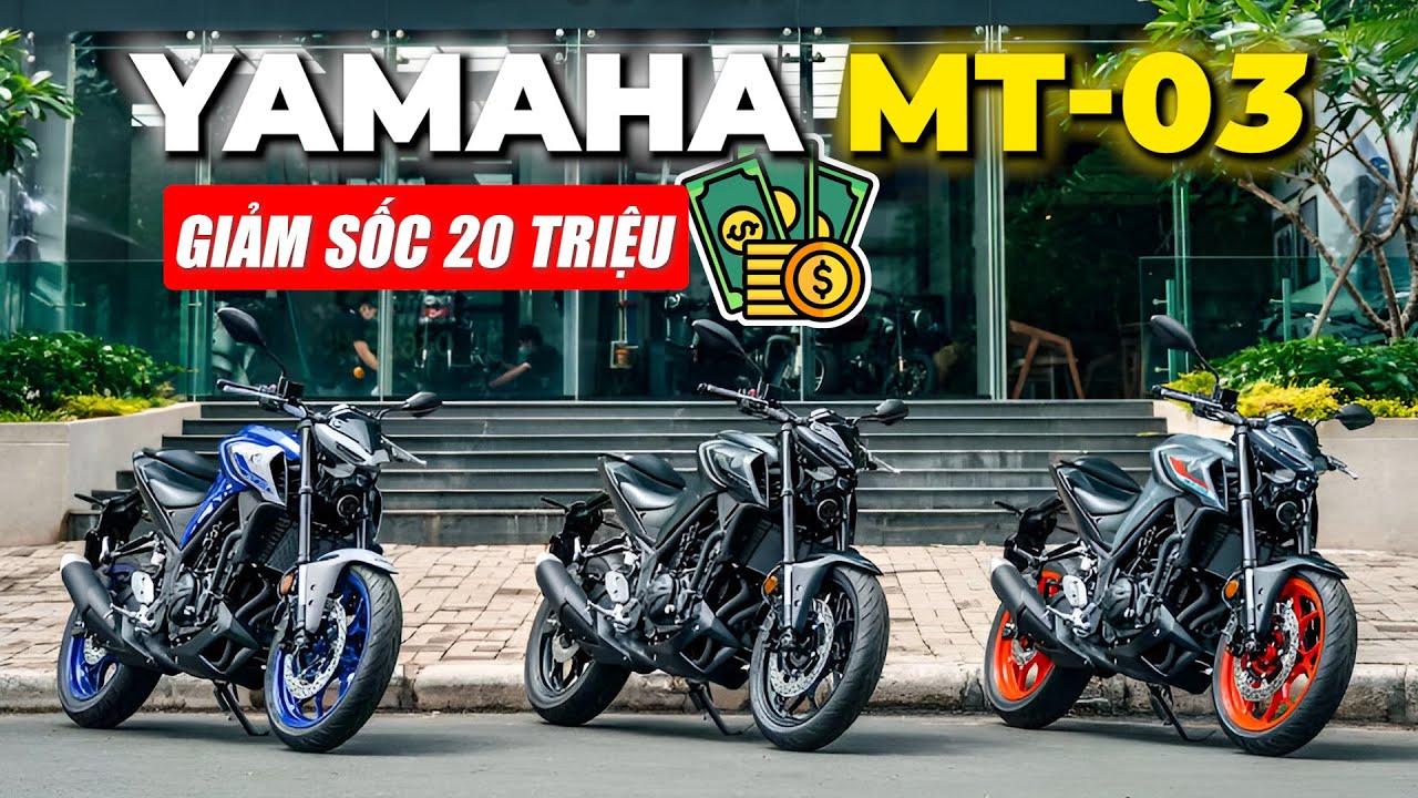 Yamaha MT-03 GIẢM SỐC 20 TRIỆU ! Có nên mua ngay lúc này?