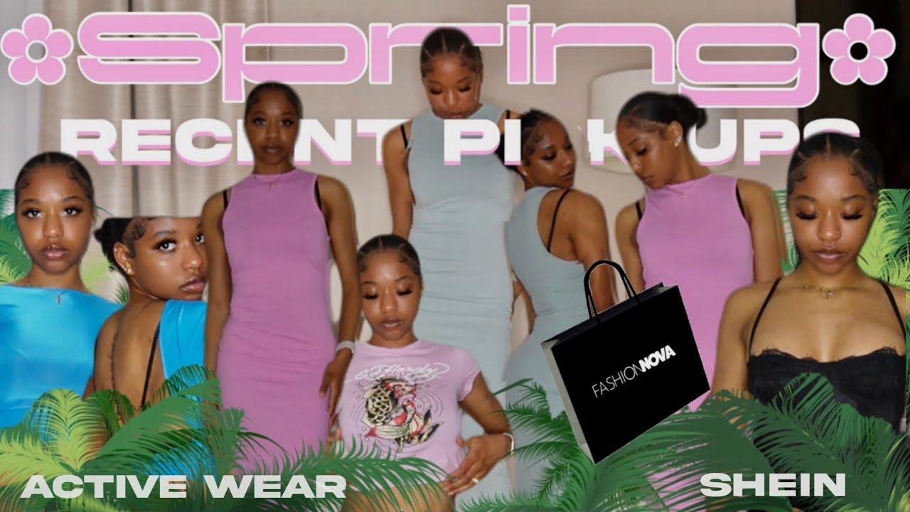 SPRING HAUL | FashionNova, SHEIN, New Balance 2024 - YouTube