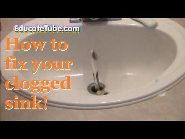How To Make A Drain Snake From A Zip Tie