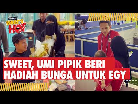 Ummi Pipik Beri Hadiah Bunga Untuk Egy Maulana Vikry