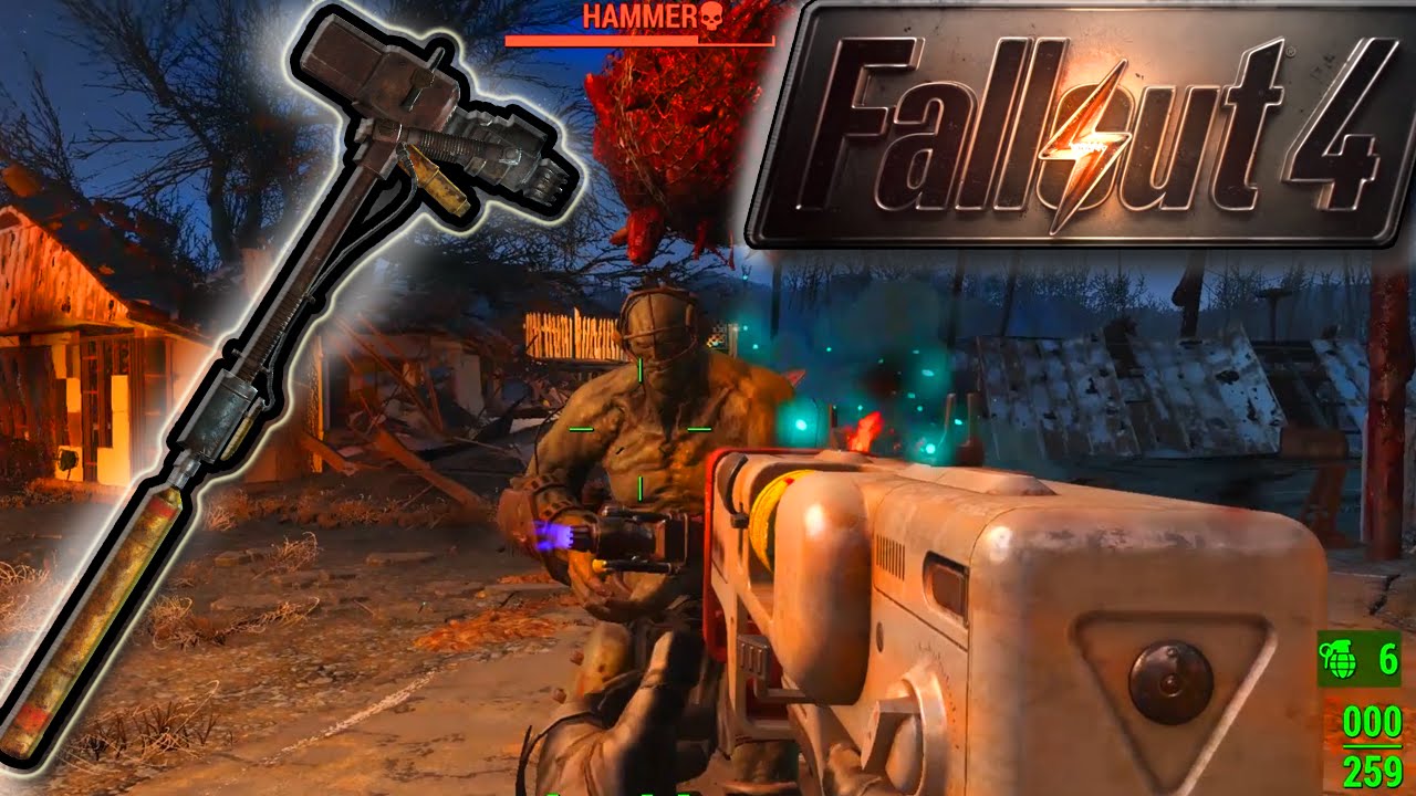 SUPER MUTANT SLAUGHTER & SUPER SLEDGE LOCATION! (Kevduit's Fallout 4