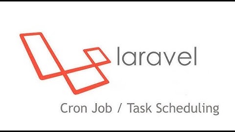 task schedule cron job in laravel شرح