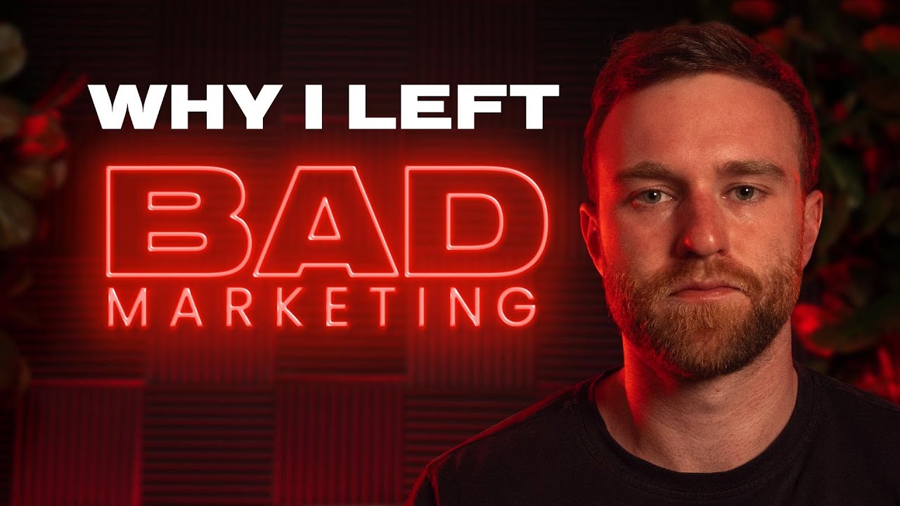 Why I left BAD Marketing - YouTube