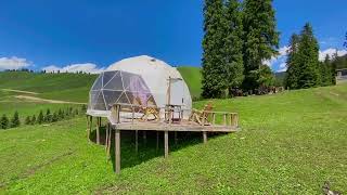 Glamping Dome Tent - Dome Tent With Bathroom