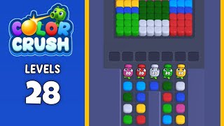 Color Crush level 28 solution 