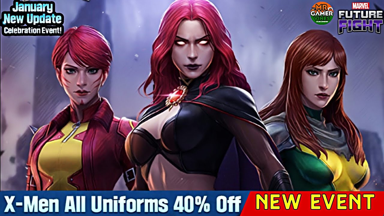 January New Update Celebration Event | Marvel future fight - YouTube