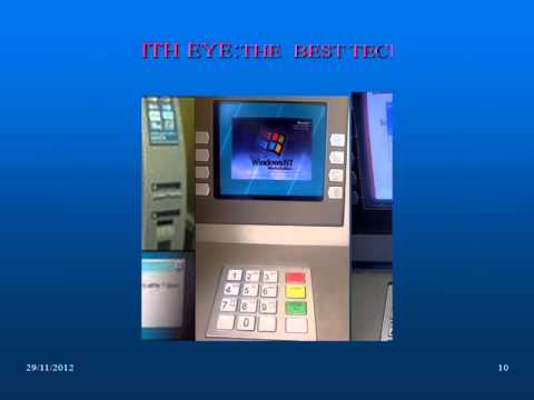 an atm with an eye seminar