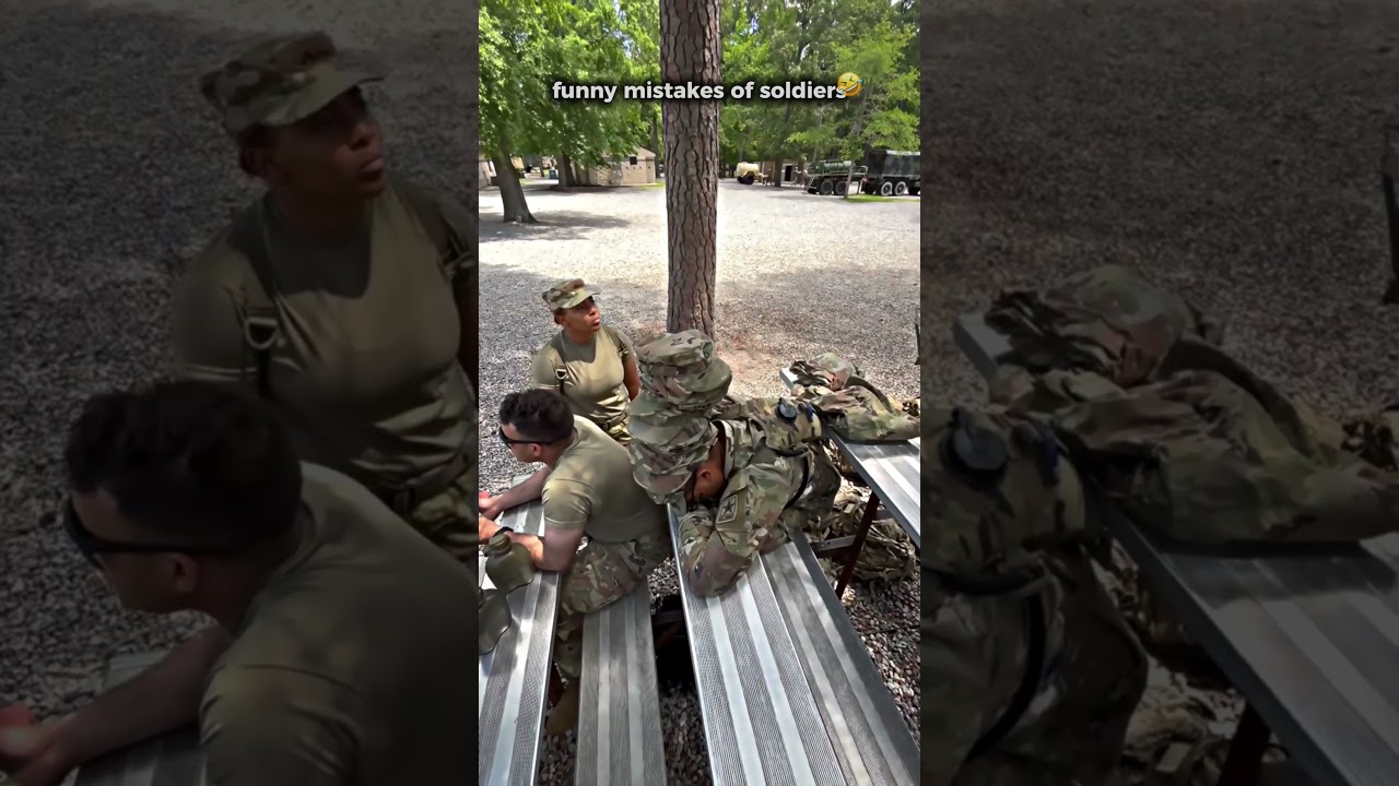 funny moments of soldiers 😂   