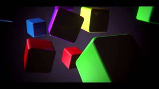 Cube motion graphics.