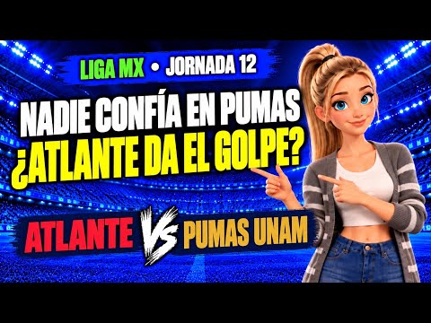 Atlante vs Pumas Jornada 12: ¿Quién gana este volado?