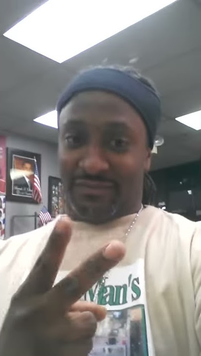 Greg Nice n BarberZone after Fresh Shave.