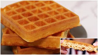 Best Easy Crispy Fluffy Waffles - Recipe By ZaTaYaYummy