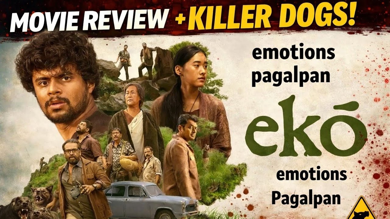 Eko Movie Review| Eko Ek Dum Masala Hai 🥵,Eko Movie Trailer,Eko Netflix Movie,Eko Hindi dubbed movie