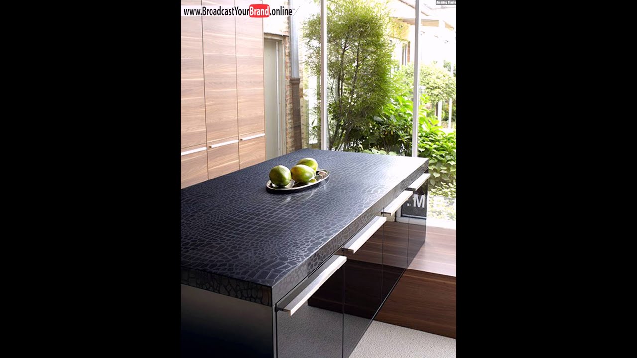 Caesarstone arbeitsplatte küche quarz schwarz youtube