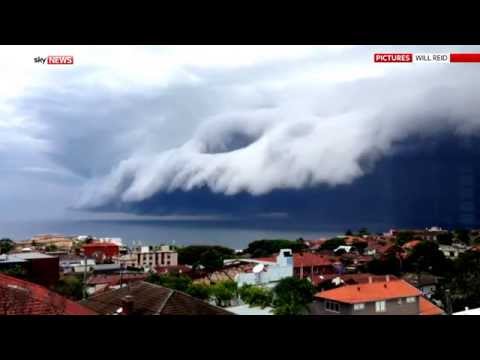 A Storm Is Coming: 'Tsunami Cloud' Off Bondi Beach
