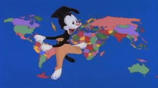 yakko's world but every time he points to a green nation it gets faster