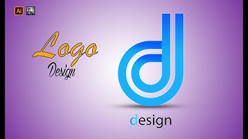 D text Logo Design tutorial | Adobe illustrator | Ju Joy Design Bangla | By Ibru