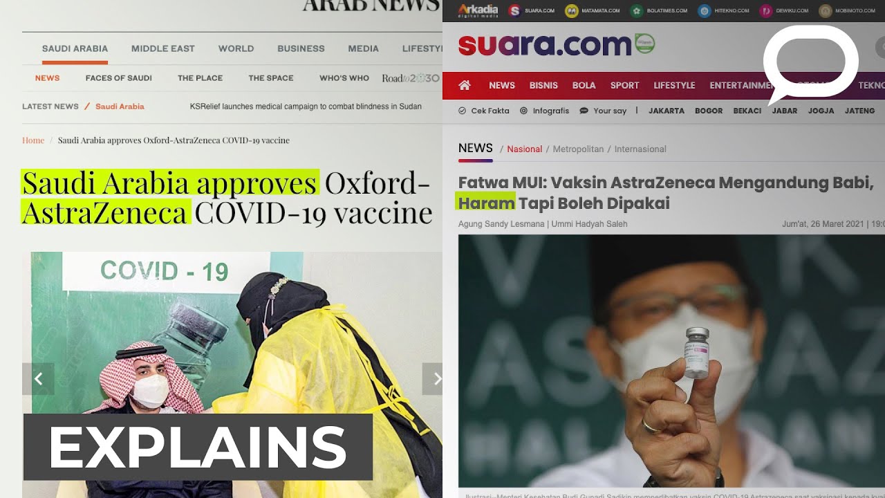 Mengapa fatwa vaksin haram di Indonesia berbahaya saat pandemi? (AstraZeneca dan Sinopharm)