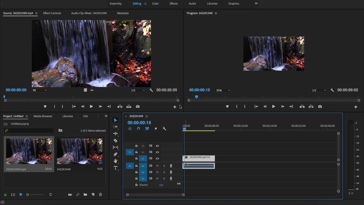 adobe premiere slideshow