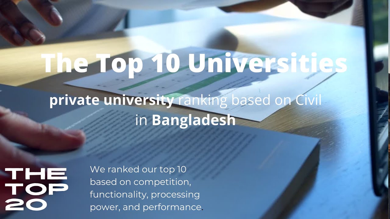 Top 10 Private Universities ranking and cost in Bangladesh on CIVIL ...