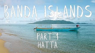 BANDA ISLANDS, INDONESIA - PT 1: SNORKELLING, FISHING, AND A LOCAL WEDDING ON HATTA - VLOG#11
