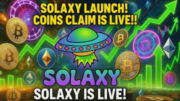 SOLAXY NU LANCEERD!! Tutorial: Hoe je Solaxy-munten claimt!!