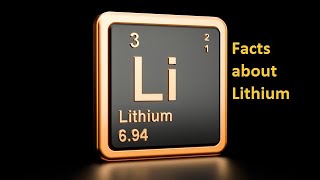 Amazing Facts about Lithium | Use in Batteries ,Pacemaker & Controlling Depression || Science Tree