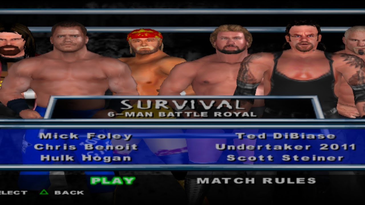Taker vs Hogan vs Foley vs Dibiase vs Bento vs Steiner 