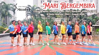 Mari Bergembira | Medit 1 LD | Choreo: Wiesye Baraoh , Wenarika Josephine ‪& Dessy Iskandar ‪ (INA)
