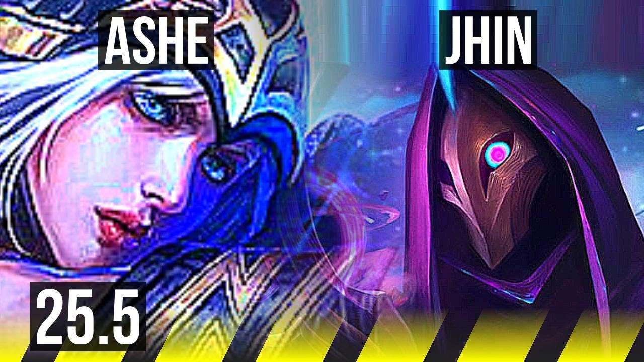 ASHE & Seraphine vs JHIN & Zoe (ADC) | 8/1/10 | KR Challenger | 25.5