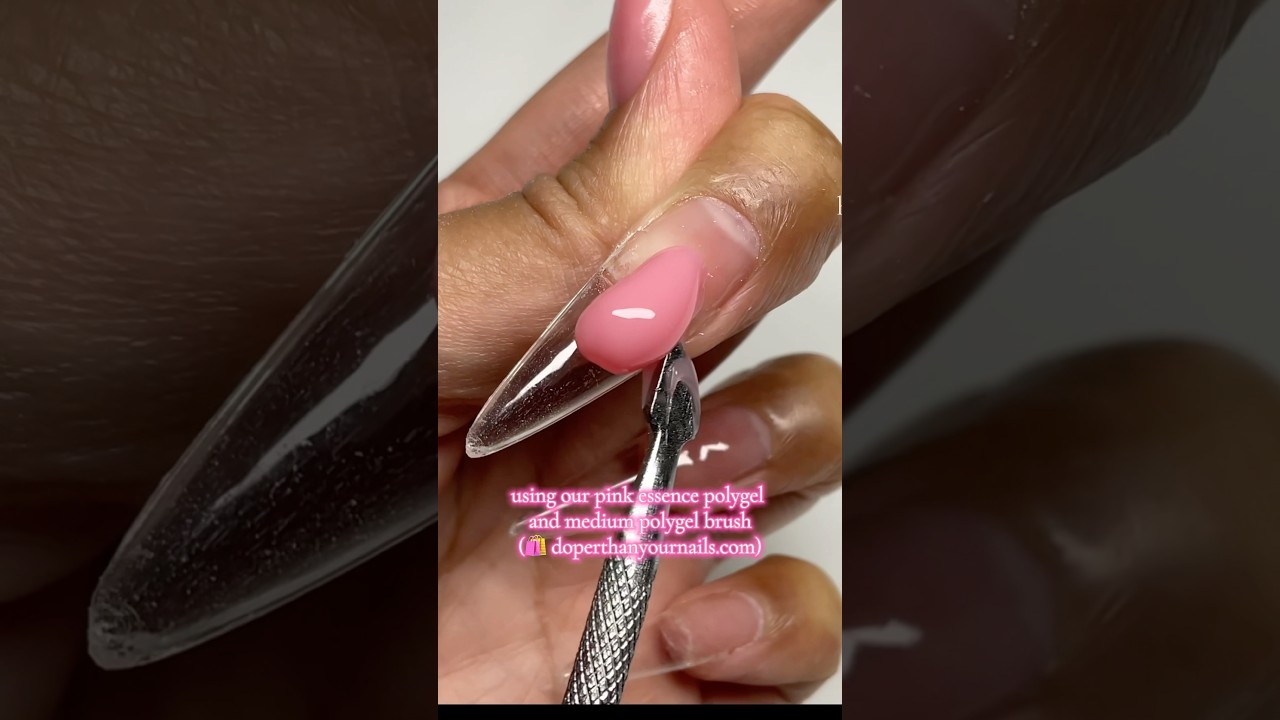how to apply polygel and prevent bulky nails! part 1 💅🏽 